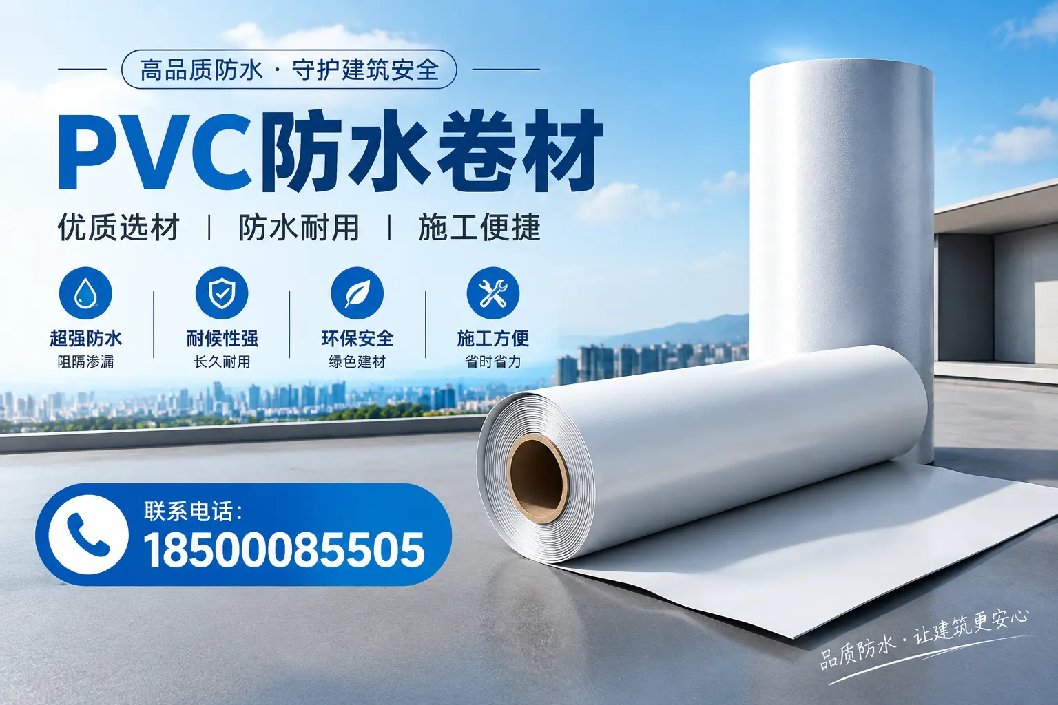 如何评估PVC防水卷材的性价比?唐山消费者必读